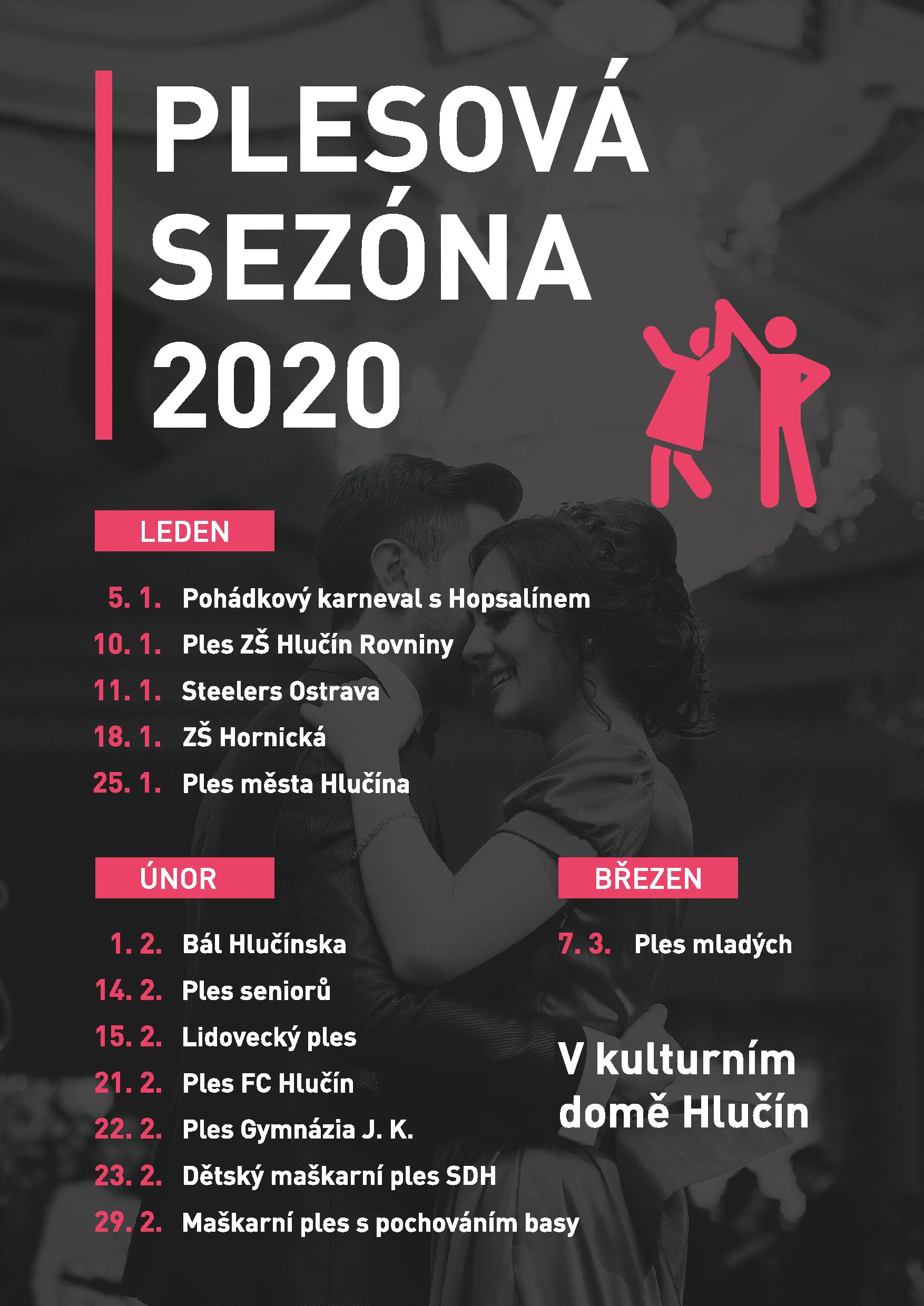 Plesová sezona 2020