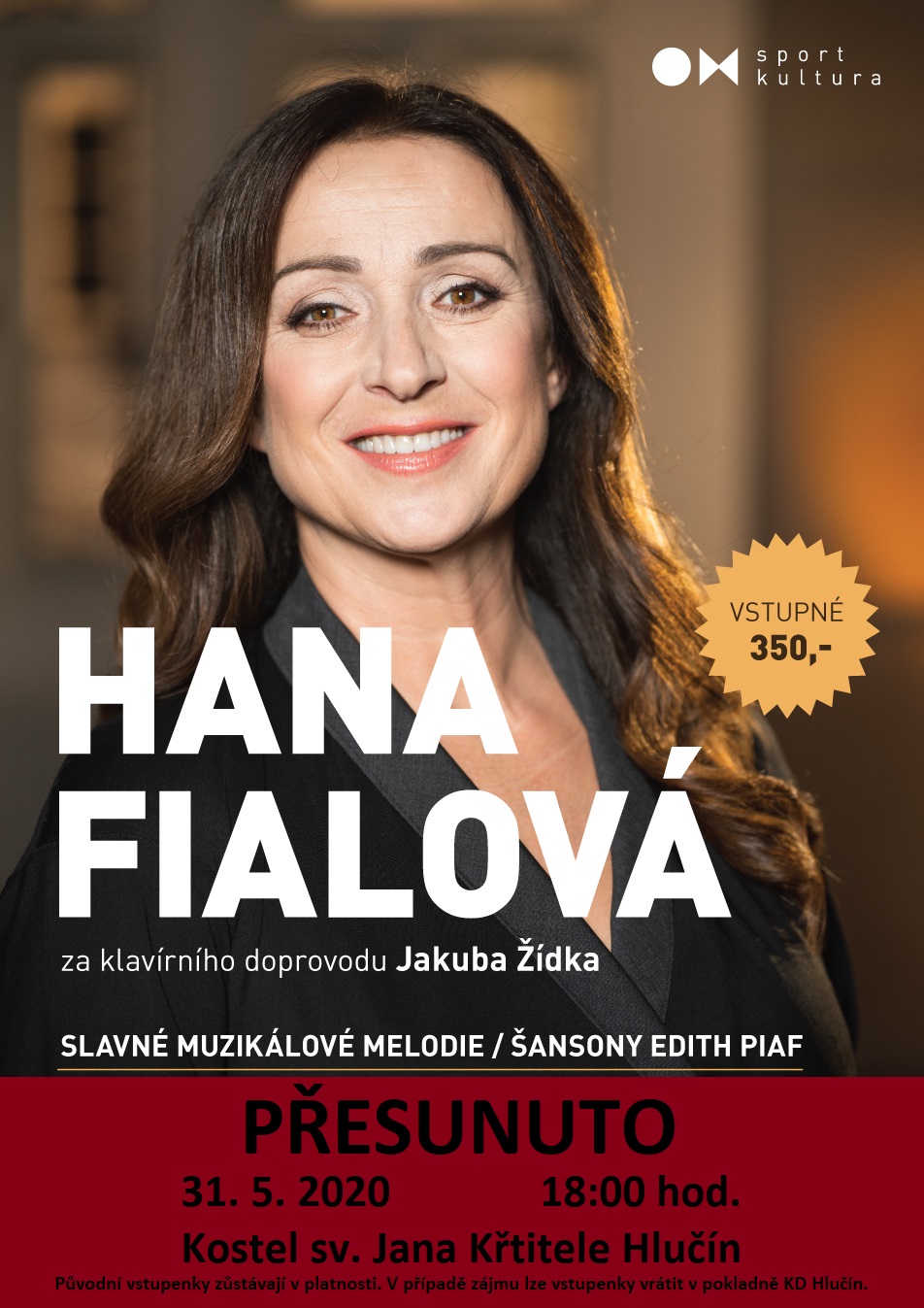 Hana Fialová: Slavné muzikálové melodie, šansony Edith Piaf