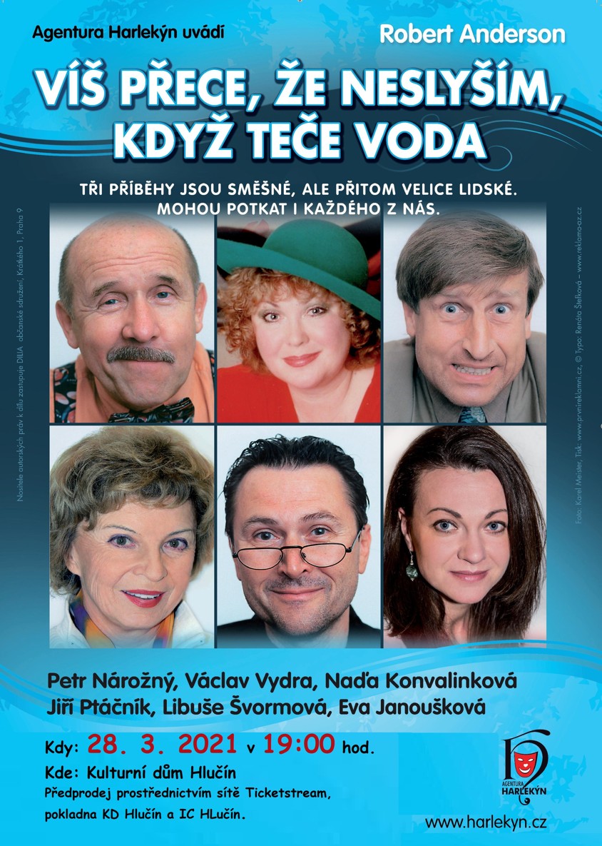 Víš přece, že neslyším, když teče voda Víš přece, že neslyším, když teče voda