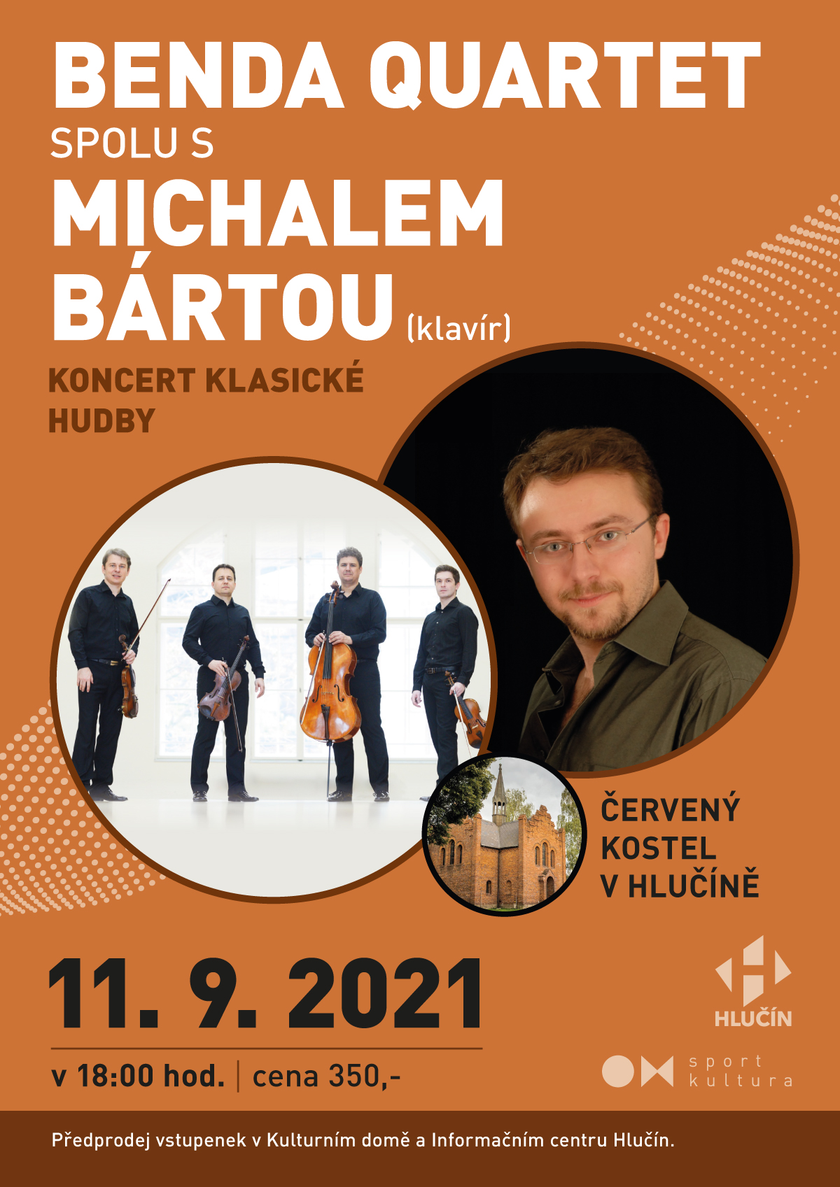 Benda Quartet spolu s Michalem Bártou 