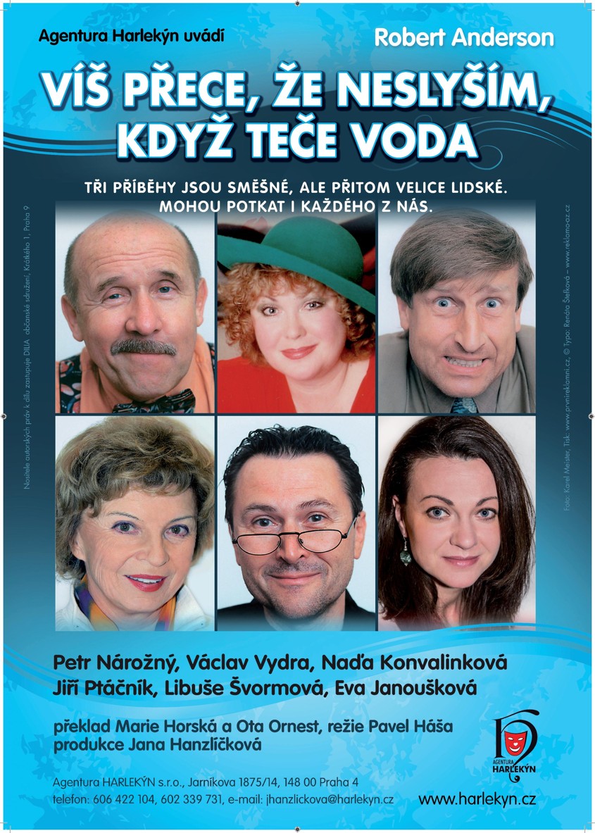 Víš přece, že neslyším, když teče voda Víš přece, že neslyším, když teče voda