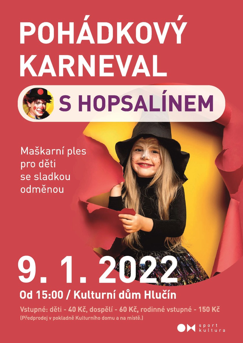 Pohádkový karneval s Hopsalínem 