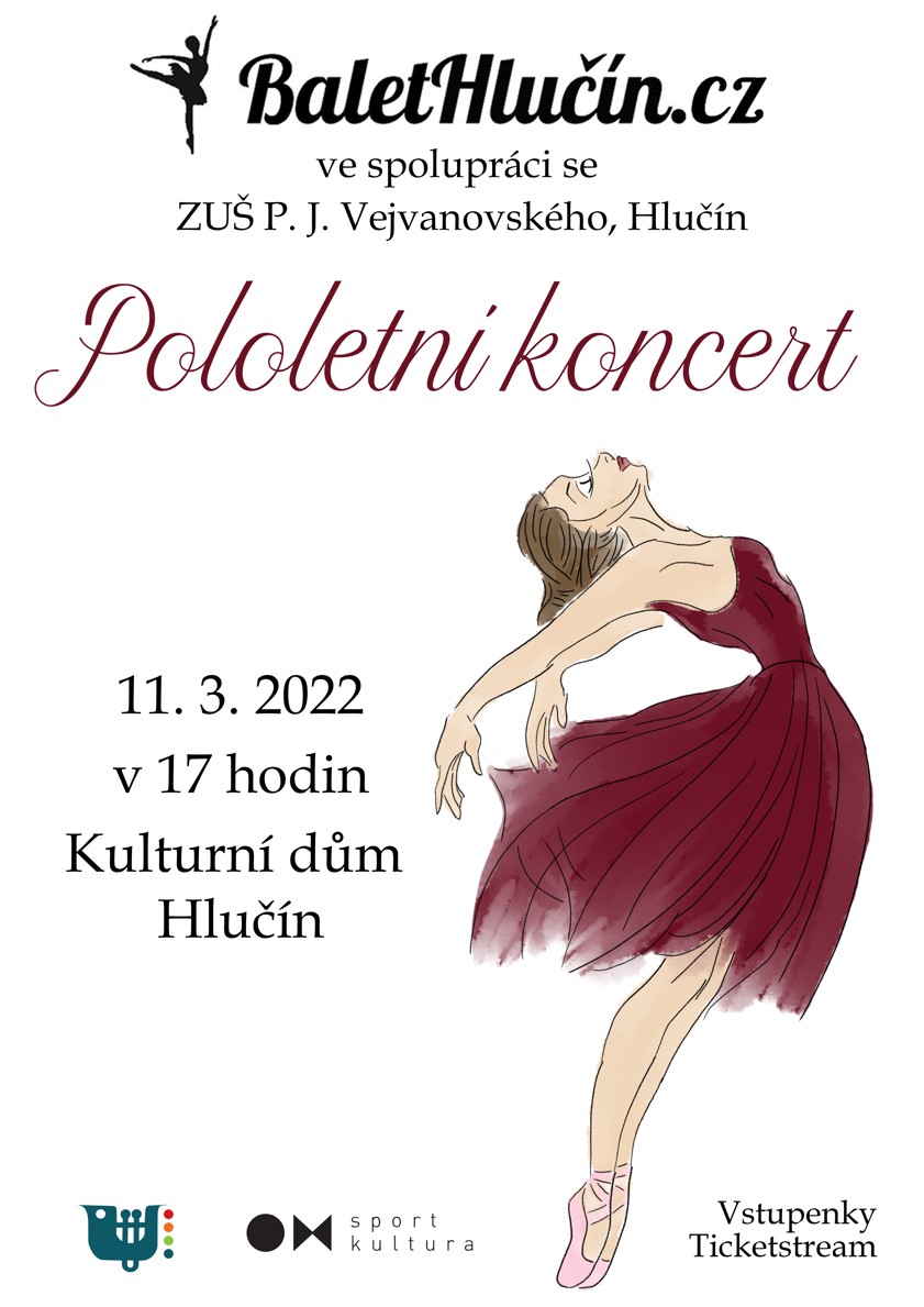 Pololetní koncert Balet Hlučín 