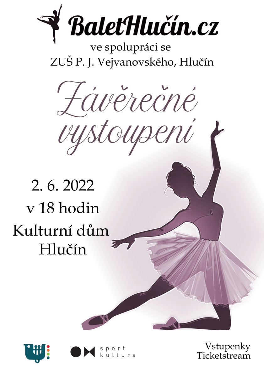 Závěrečné vystoupení Baletu Hlučín ve spolupráci se ZUŠ Hlučín