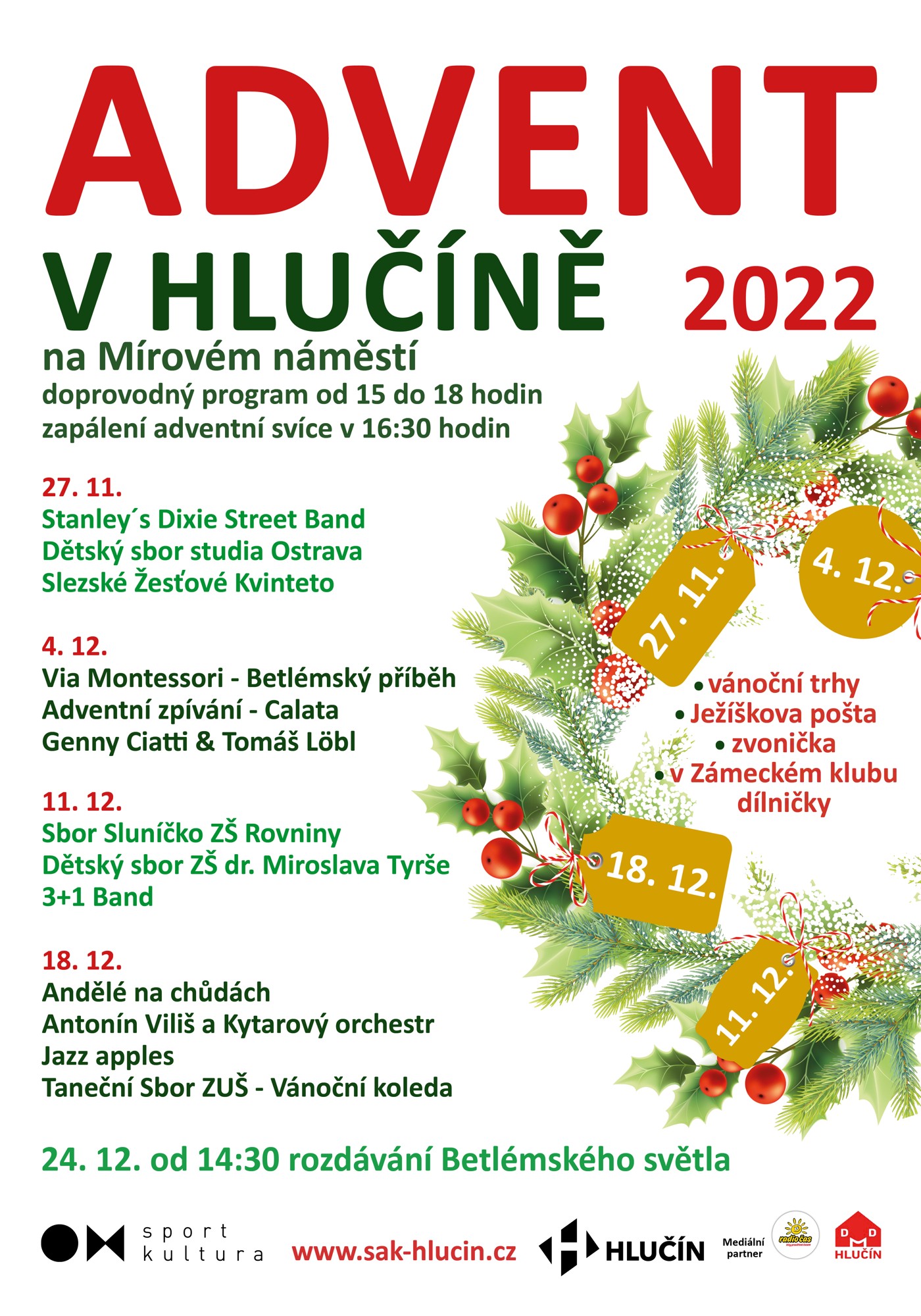 ADVENT V HLUČÍNĚ 