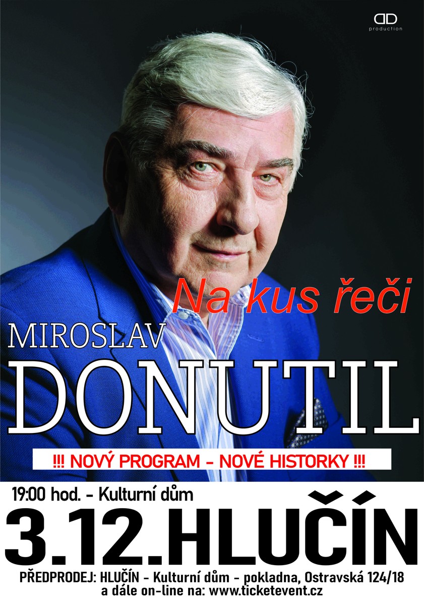 Miroslav Donutil - NA KUS ŘEČI 