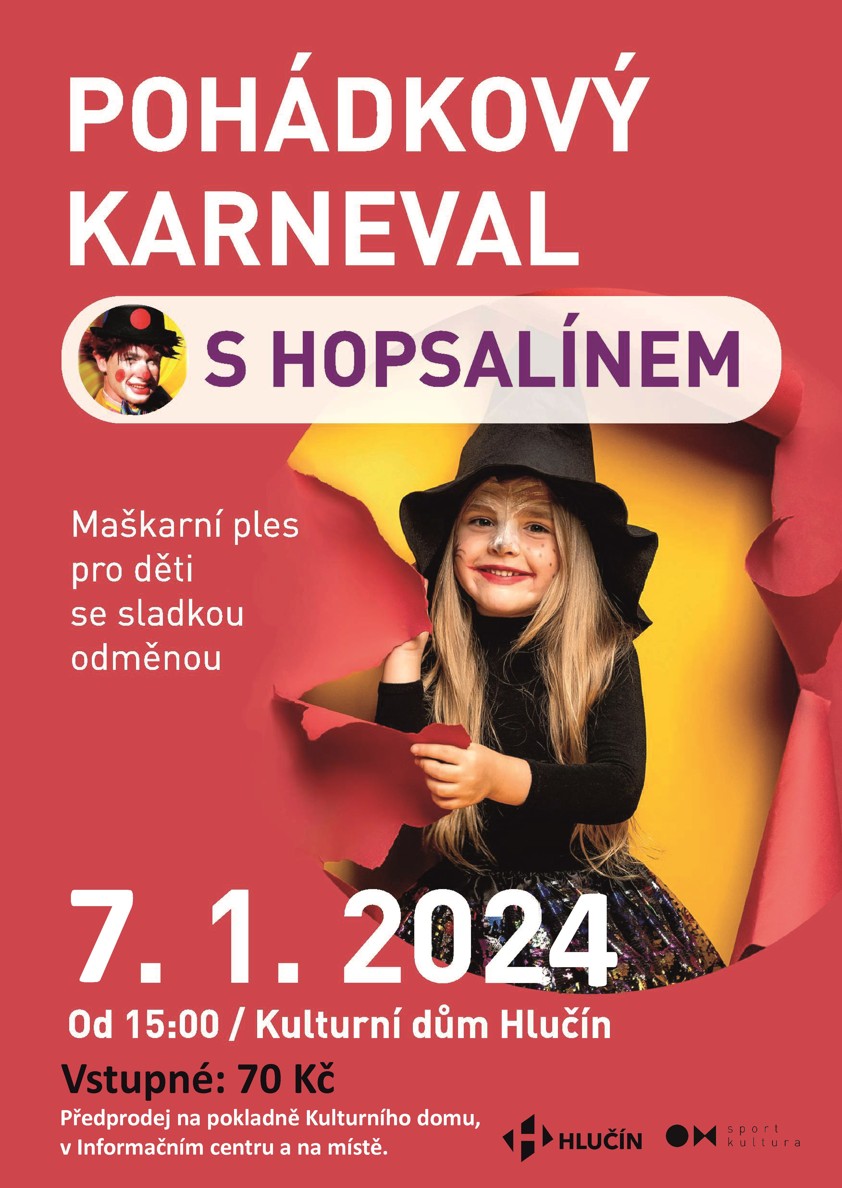 POHÁDKOVÝ KARNEVAL S HOPSALÍNEM 