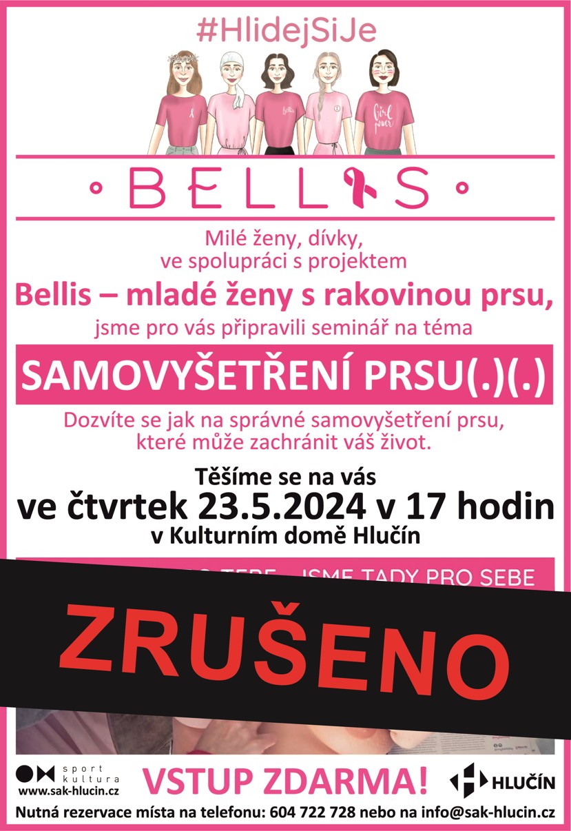 ZRUŠENO BELLIS - SAMOVYŠETŘENÍ PRSU 