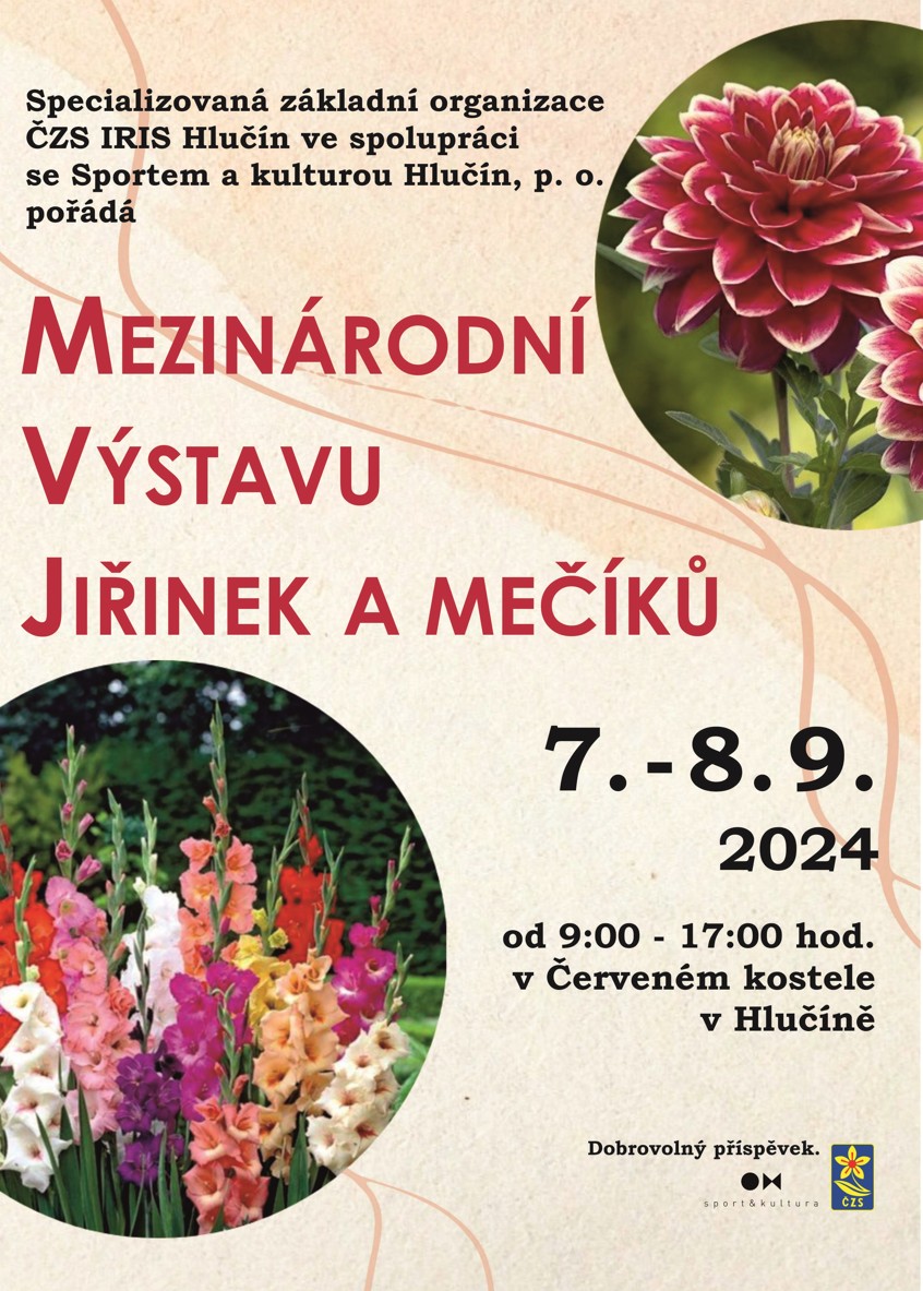 MEZINÁRODNÍ VÝSTAVA JIŘINEK A MEČÍKŮ