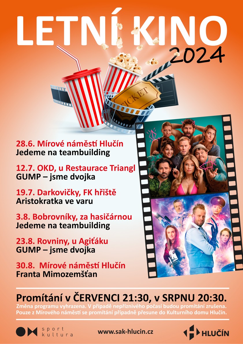 LETNÍ KINO - DARKOVIČKY 