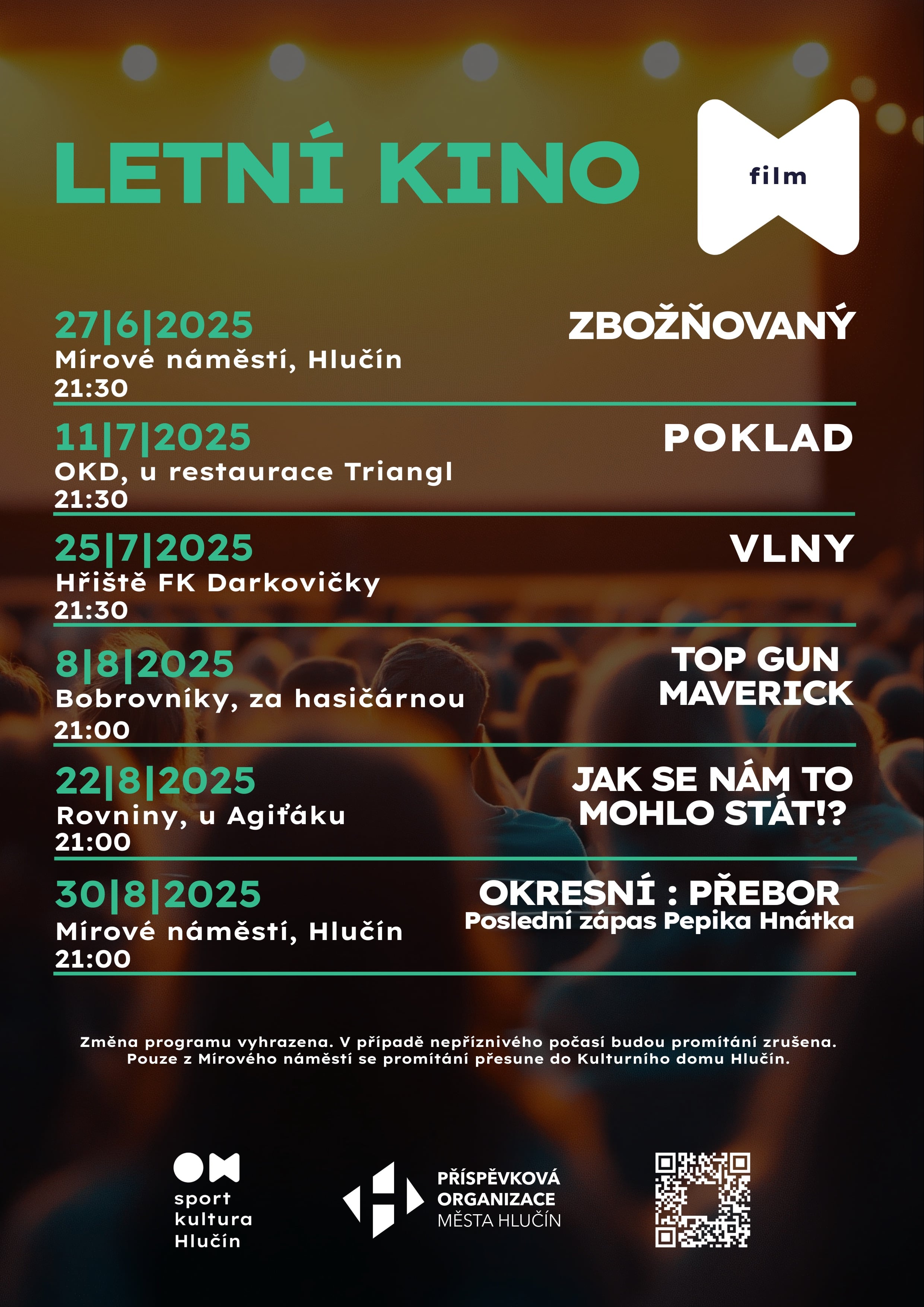 Letní kino Hlučín 2025