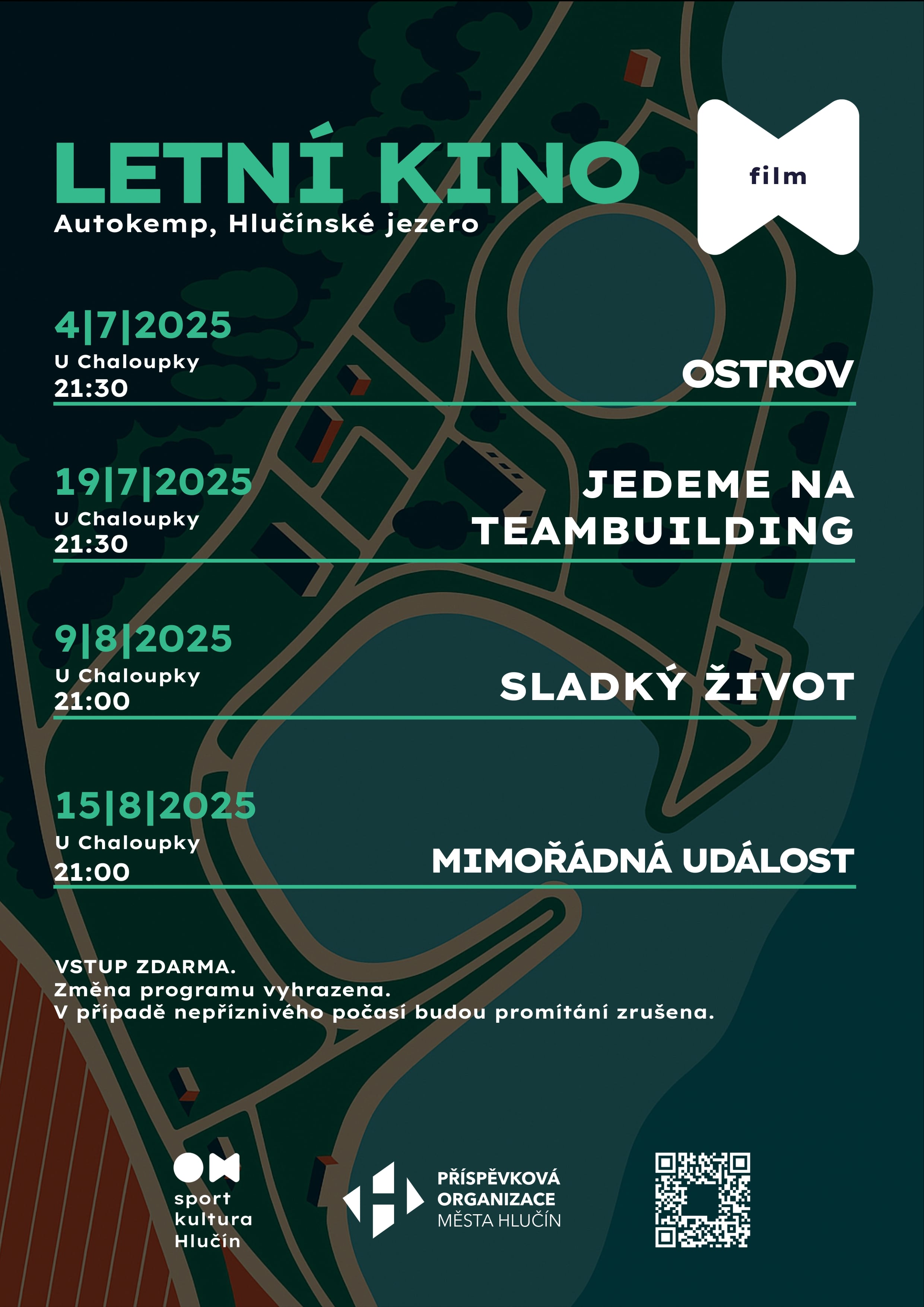 Letní kina u jezera