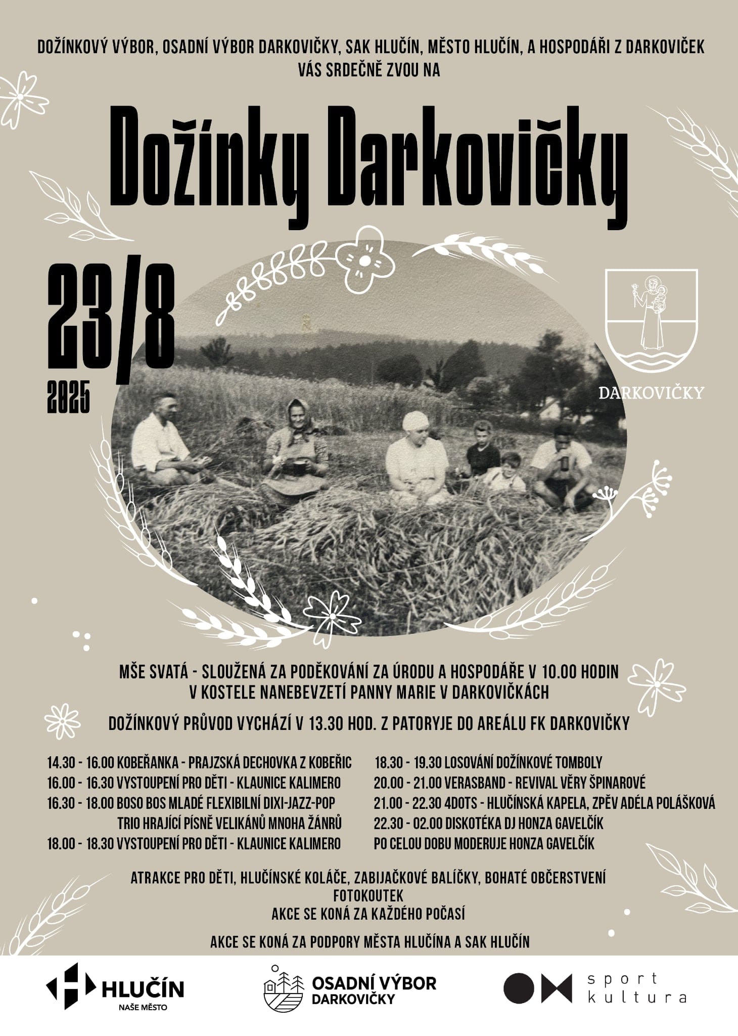 Dožínky Darkovičky 2025