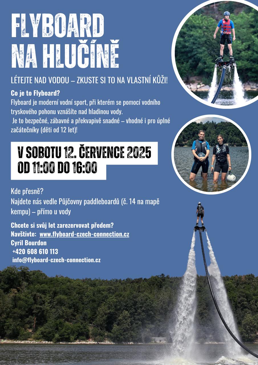 Flyboard na Hlučíně