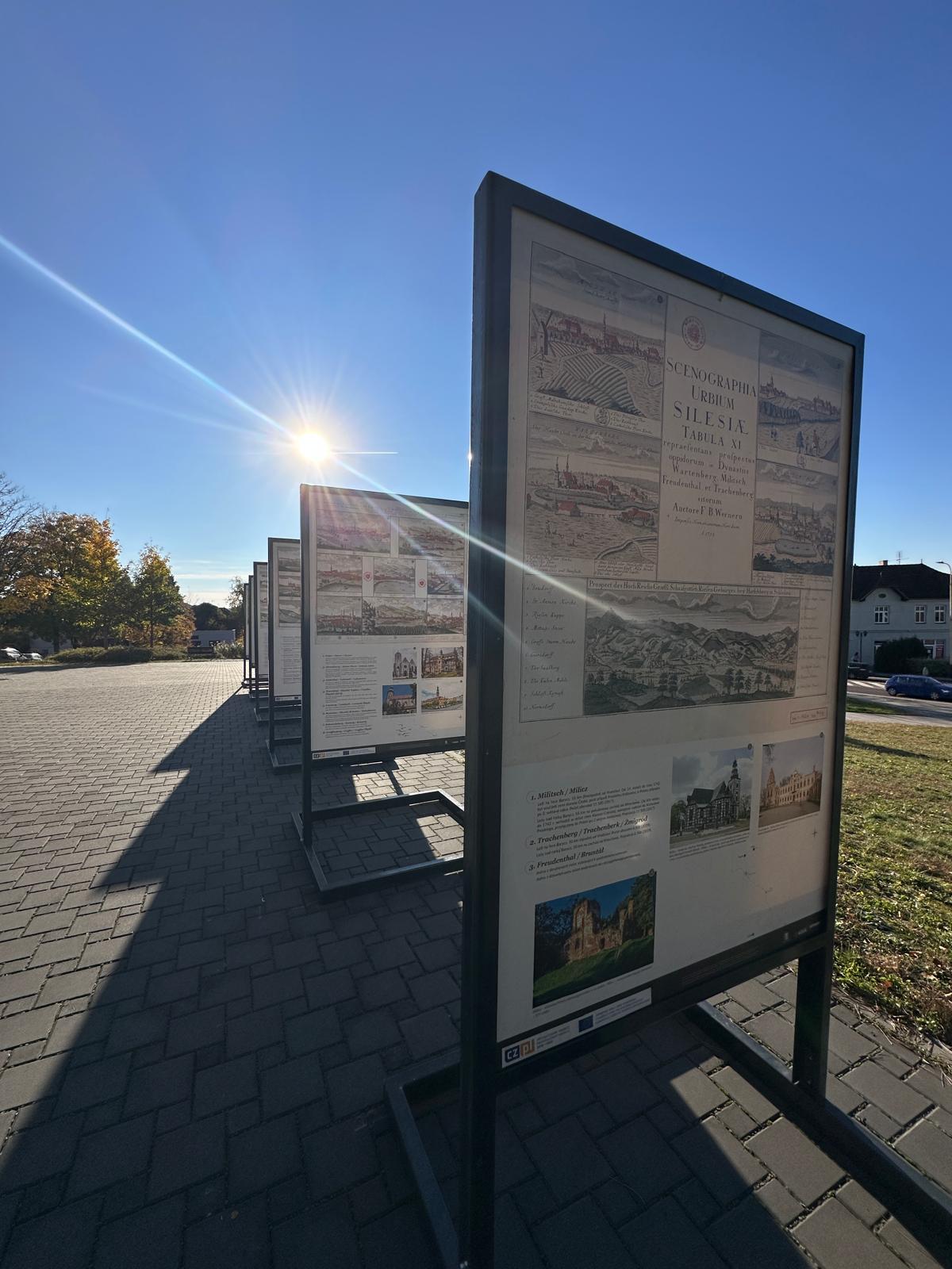 Putovní výstava Slezská města včera i dneska v Hlučíně