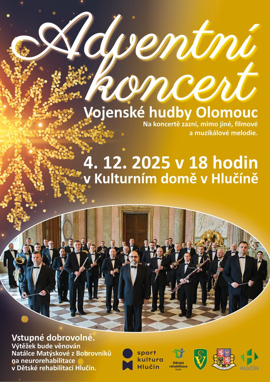 Adventní koncert orchestru Vojenská hudba Olomouc