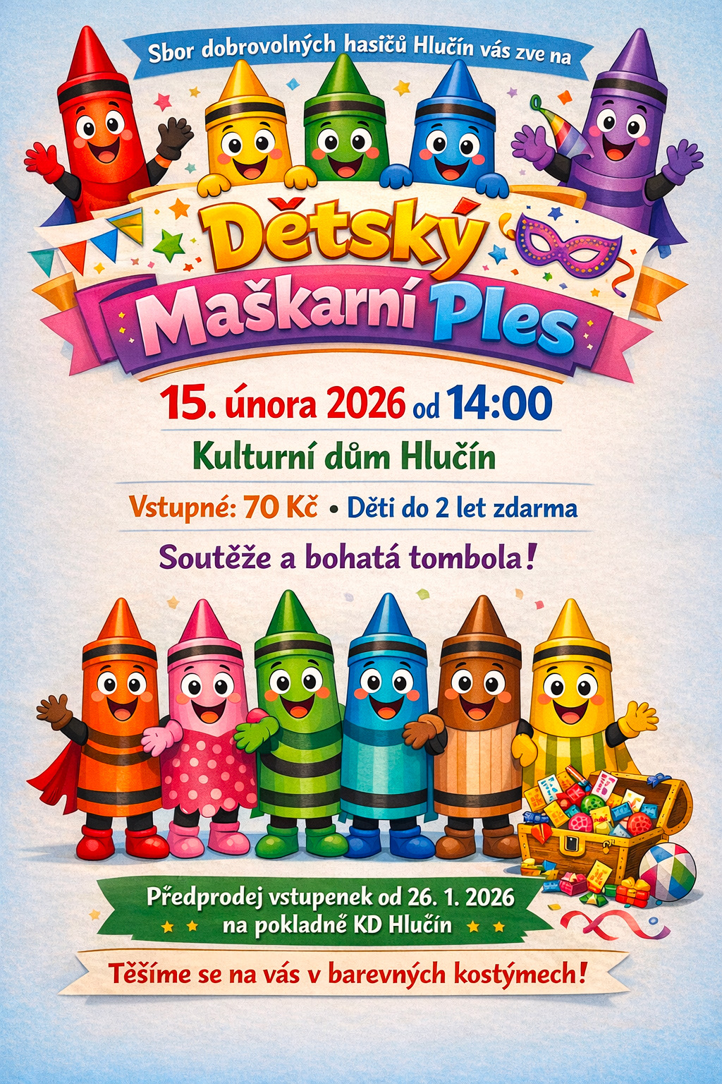 Maškarní ples s SDH Hlučín