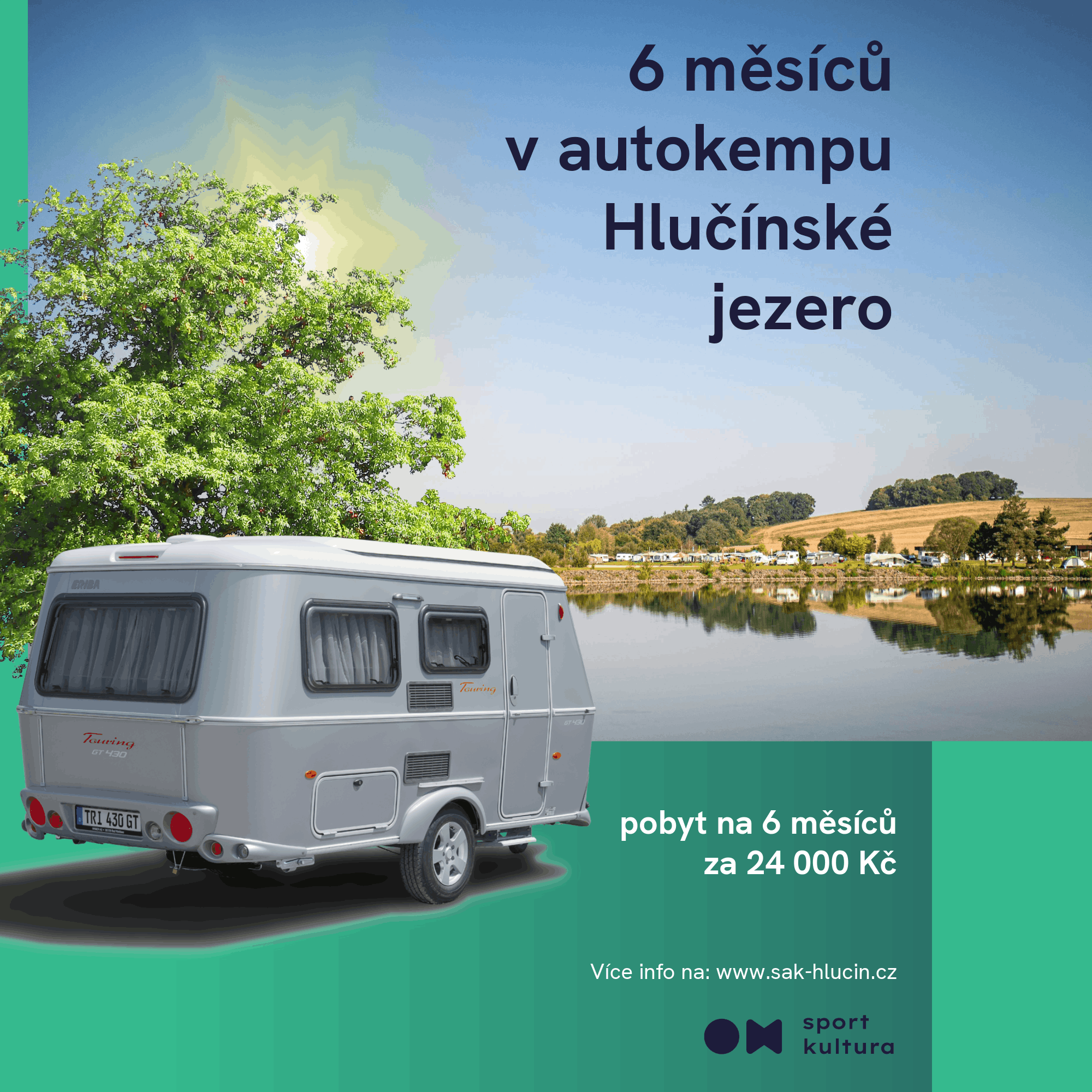 Šest měsíců v autokempu u Hlučínského jezera