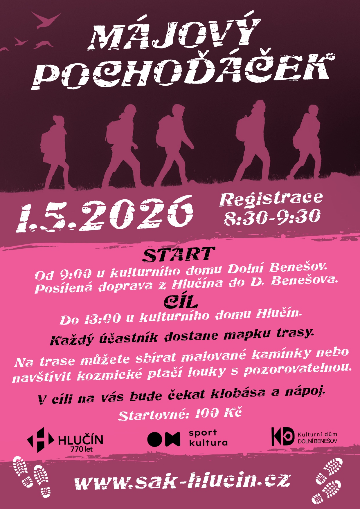 MÁJOVÝ POCHOĎÁČEK 2026 MÁJOVÝ POCHOĎÁČEK 2026