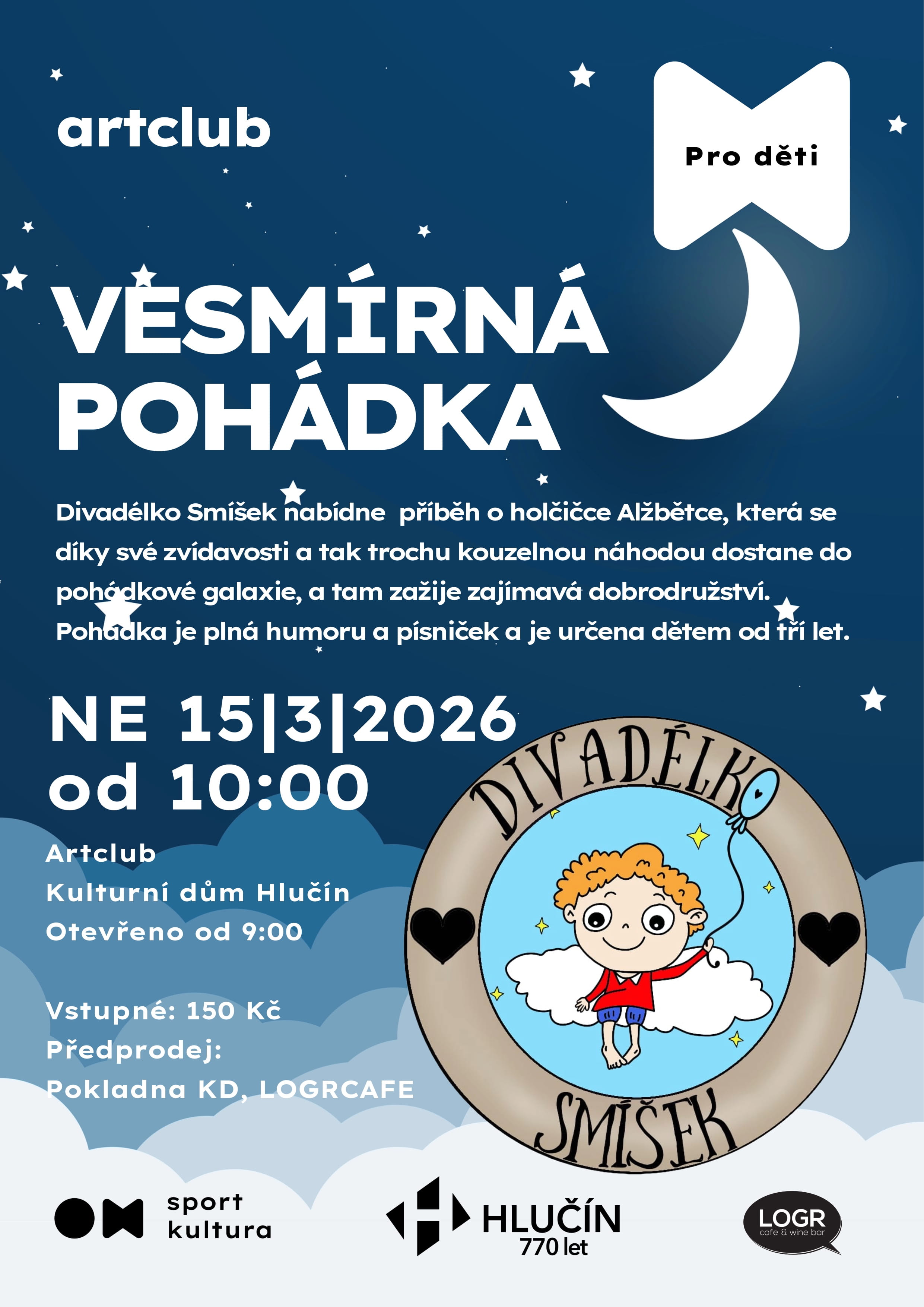 Vesmírná pohádka pro děti