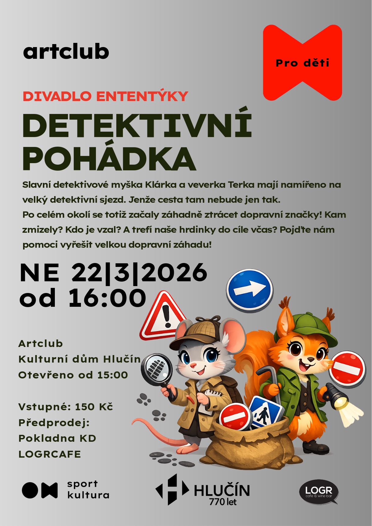 Detektivní pohádka – Divadlo Ententýky Detektivní pohádka – Divadlo Ententýky