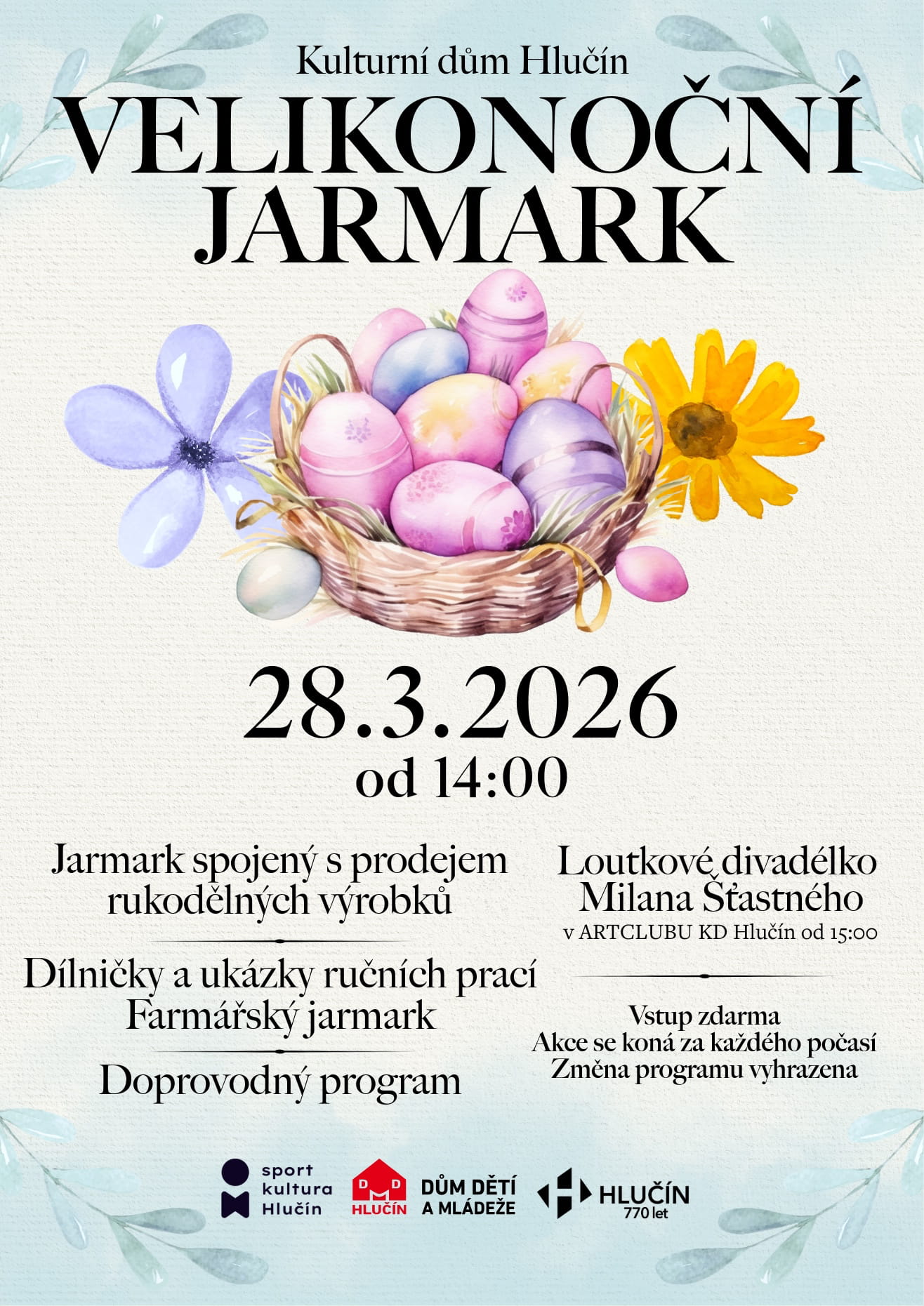 Velikonoční jarmark 2026