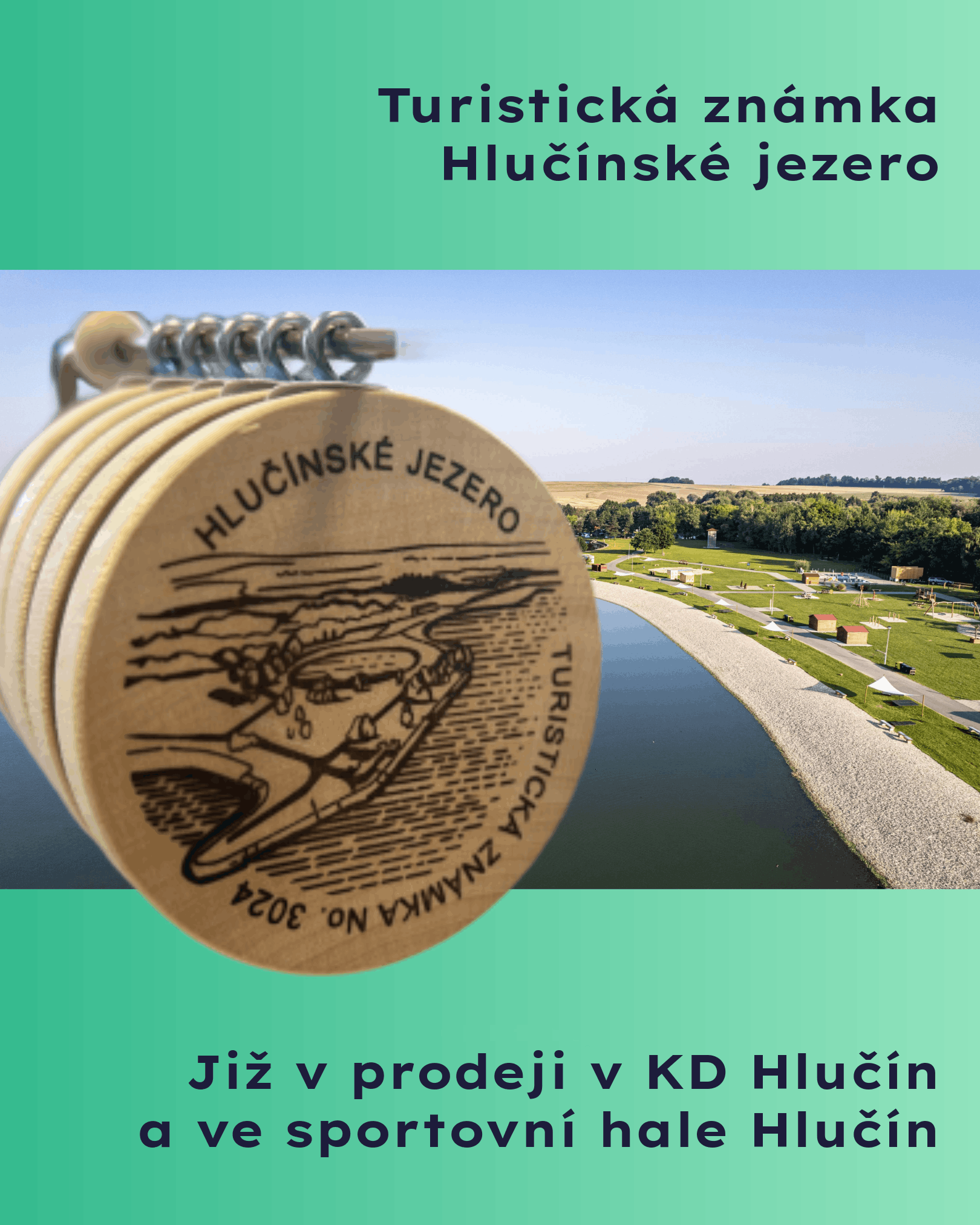 Novinka letošní sezóny: Turistická známka Hlučínské jezero