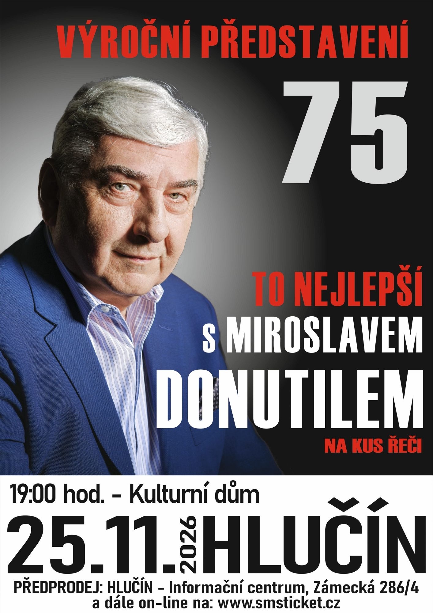 Na kus řeči s Miroslavem Donutilem