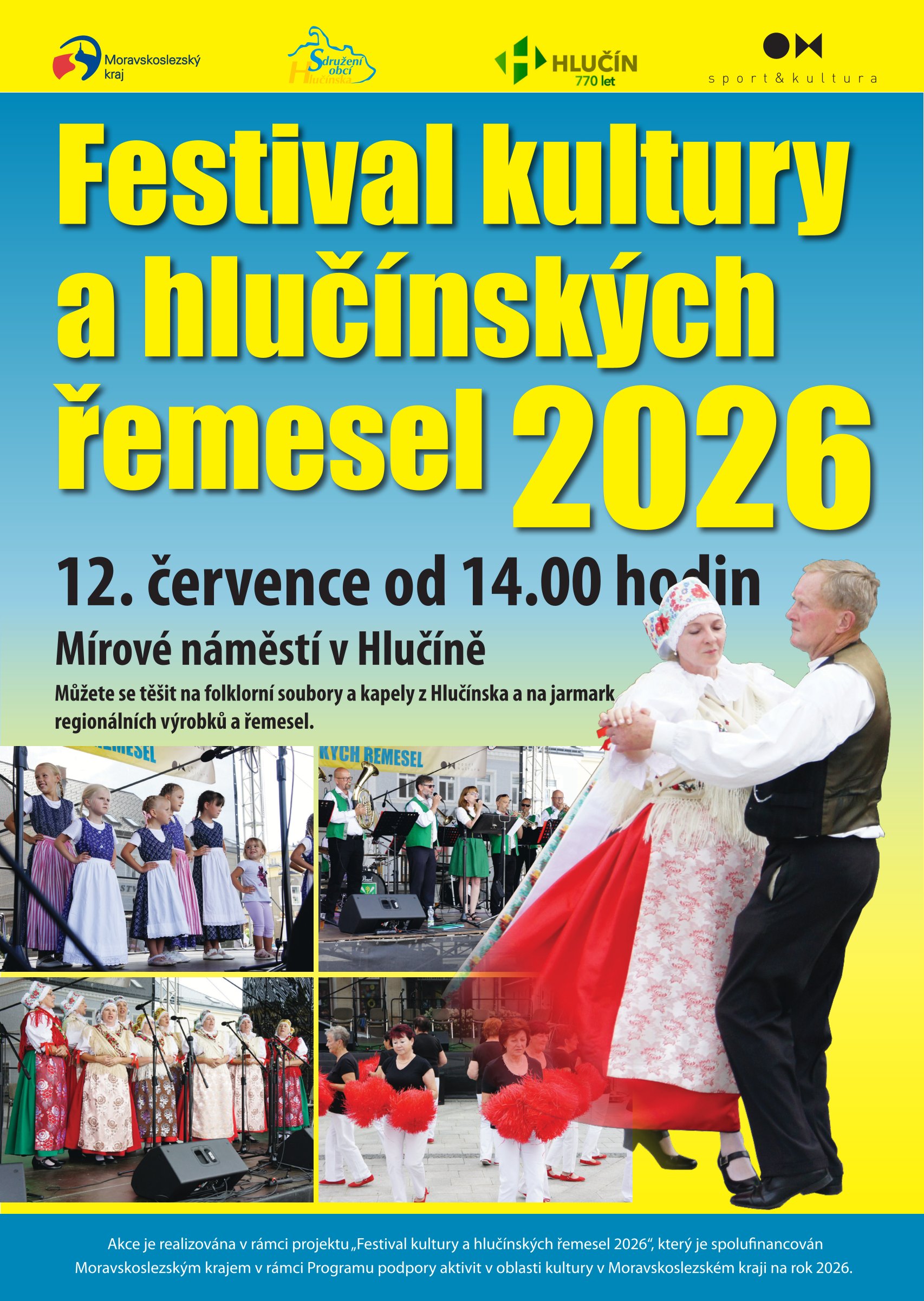 Festival kultury a hlučínských řemesel 2026