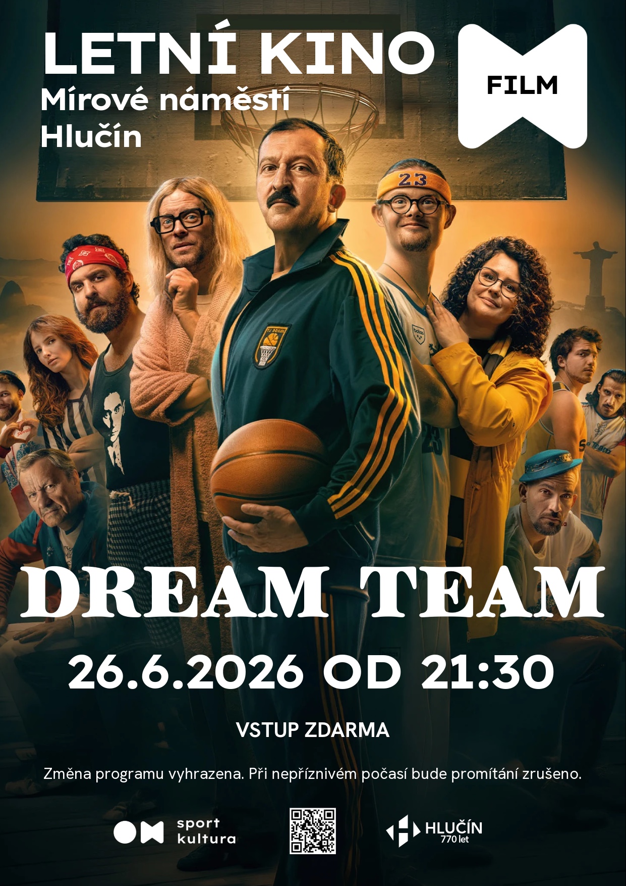 Letní kino DREAM TEAM Letní kino DREAM TEAM