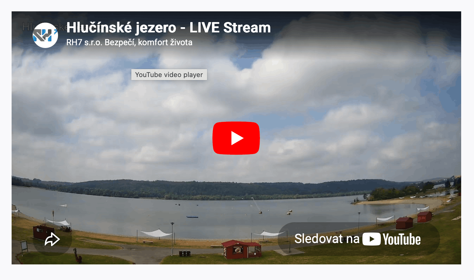 LIVESTREAM - jezero