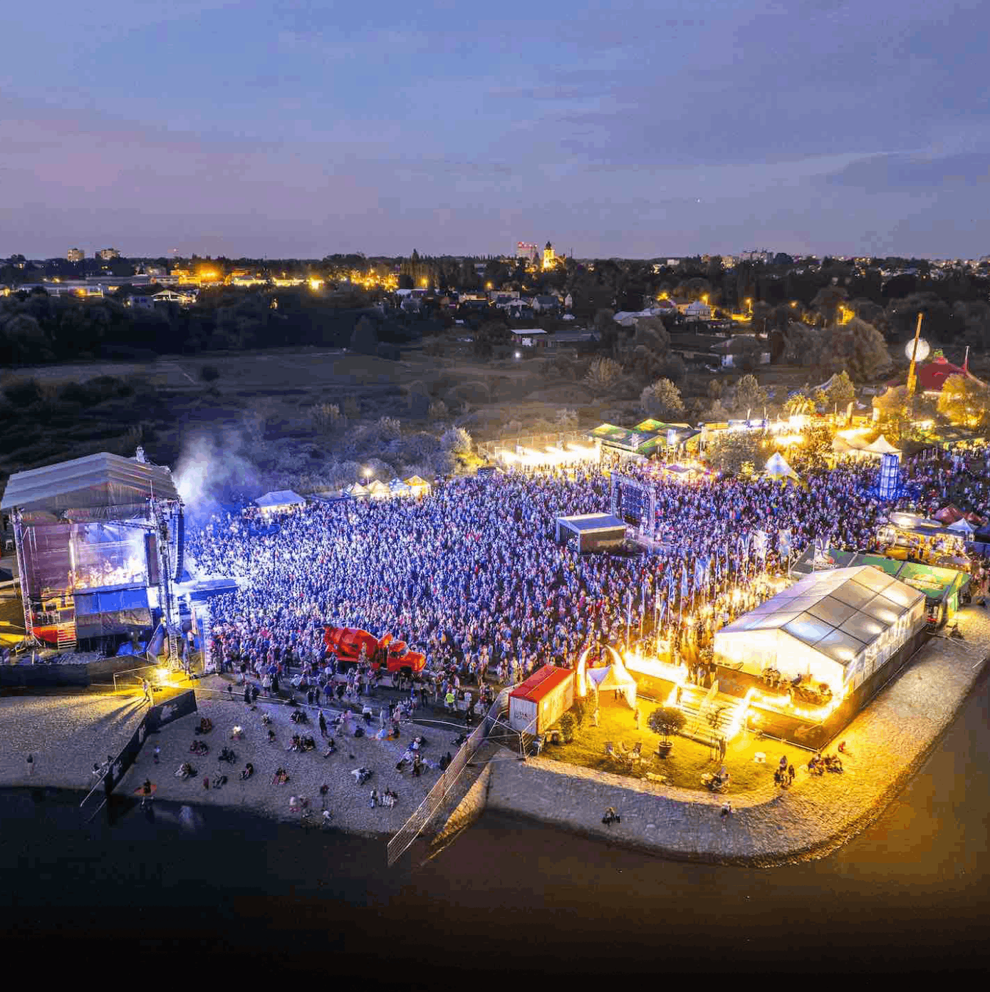 Omezení provozu areálu Hlučínského jezera z důvodu konání festivalu Štěrkovna Open Music
