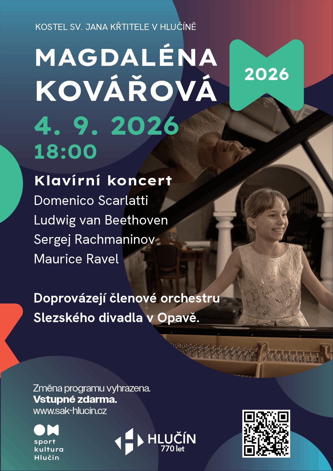 Slavnostní koncert Magdalény Kovářové