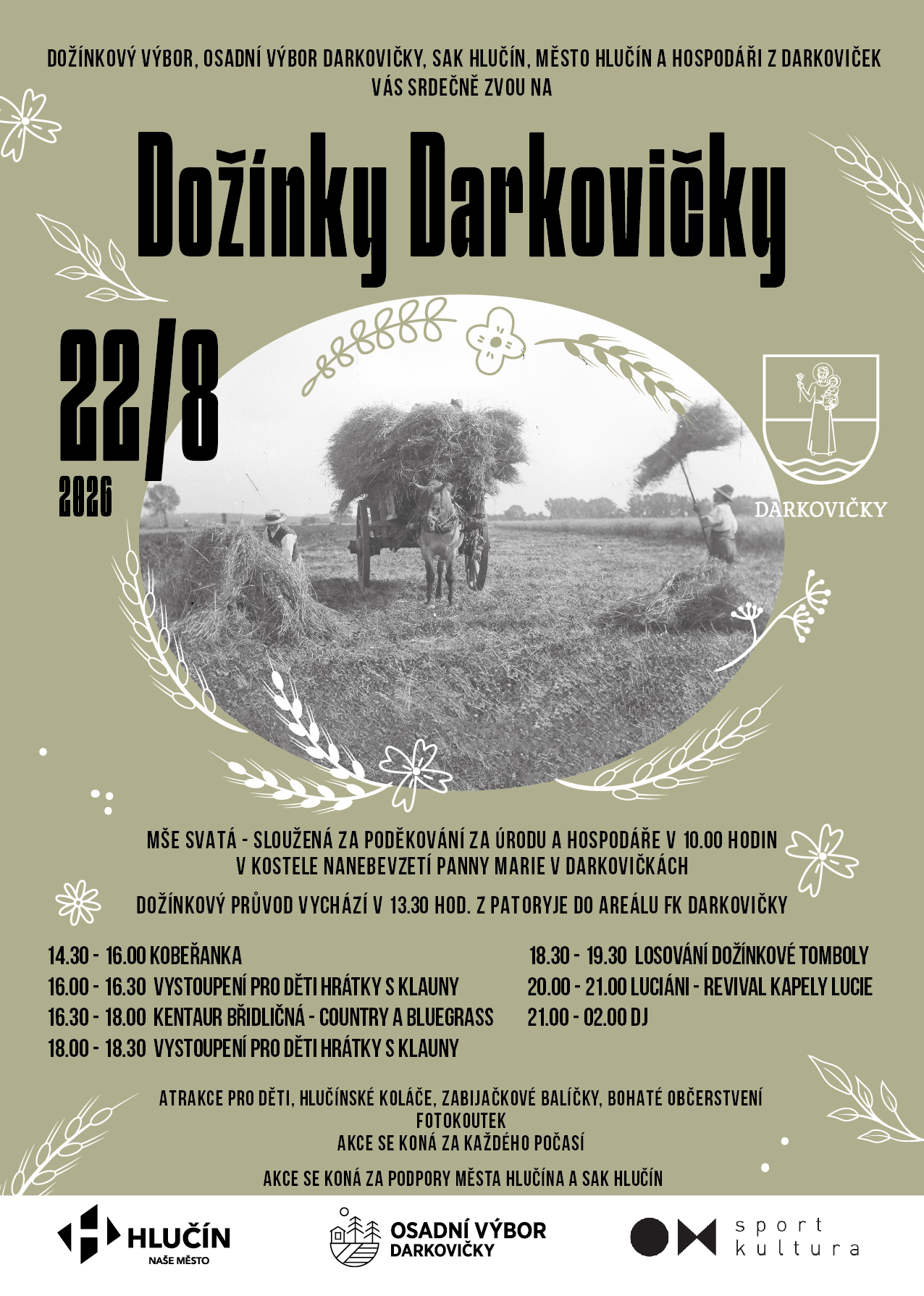 Dožínky Darkovičky 2026