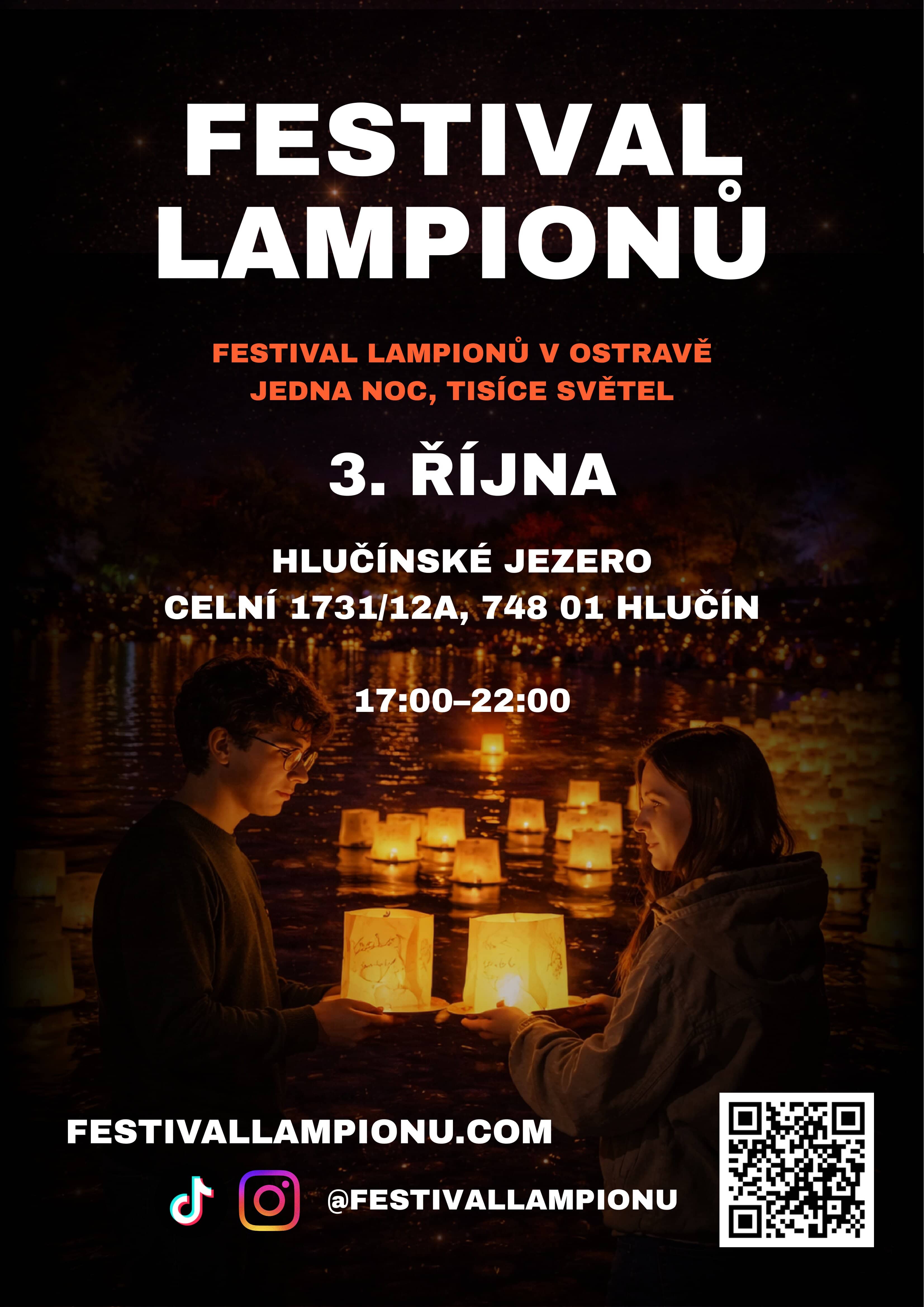 Festival lampionů na Hlučínském jezeře Festival lampionů na Hlučínském jezeře