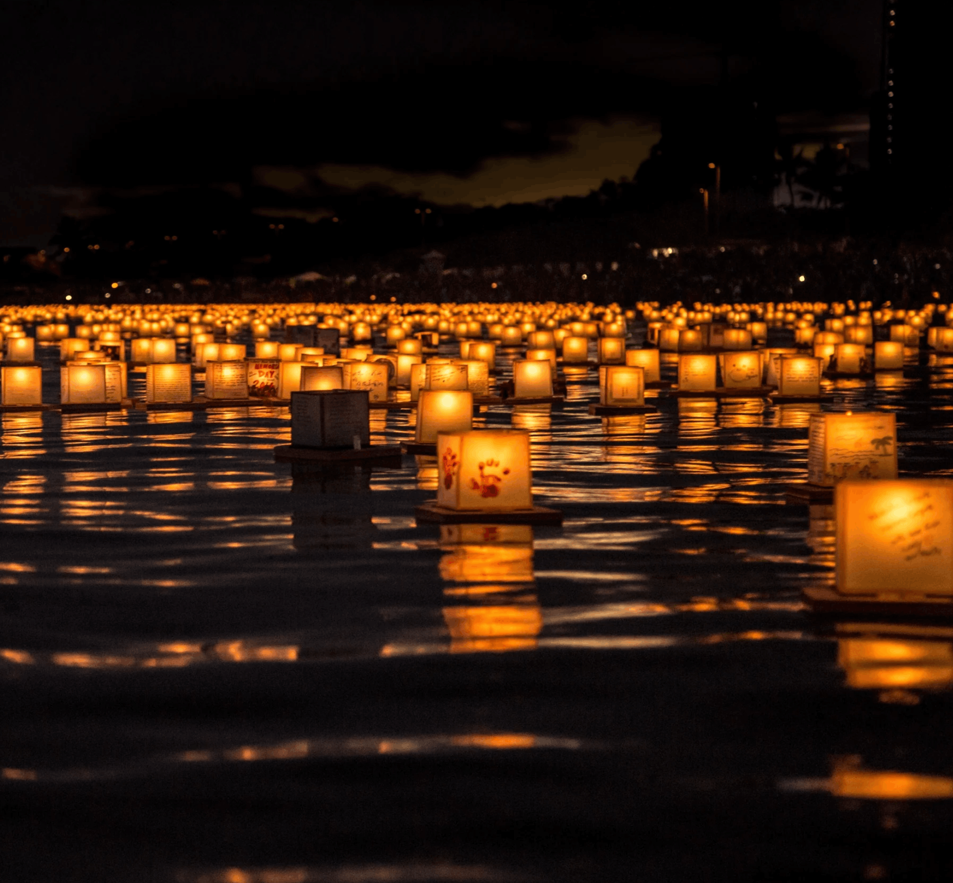 Festiva lampionů na Hlučínském jezeře
